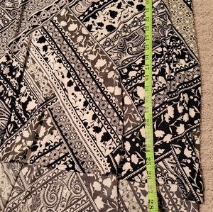 Black and White Skirt